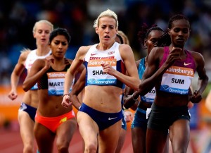 Lynsey Sharp at Birmingham Grand Prix win