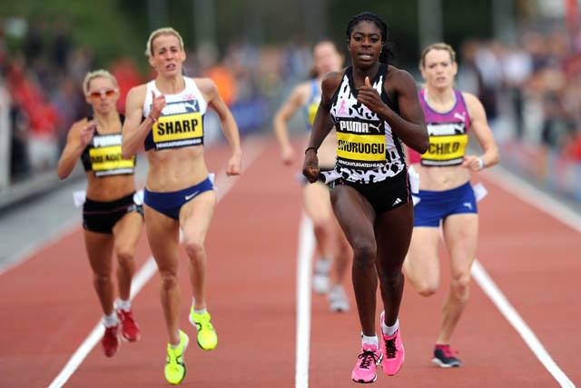 City Games 500m with Lynsey and Eilidh